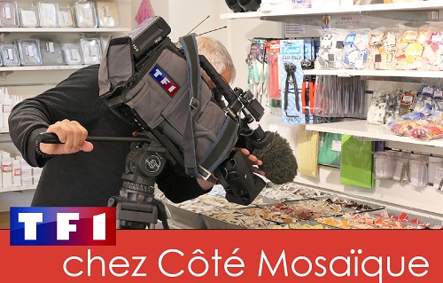 TF1 en reportage chez Côté Mosaïque Mai 2021